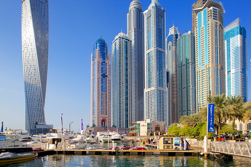 Dubai Marina, Dubai, United Arab Emirates, Middle East