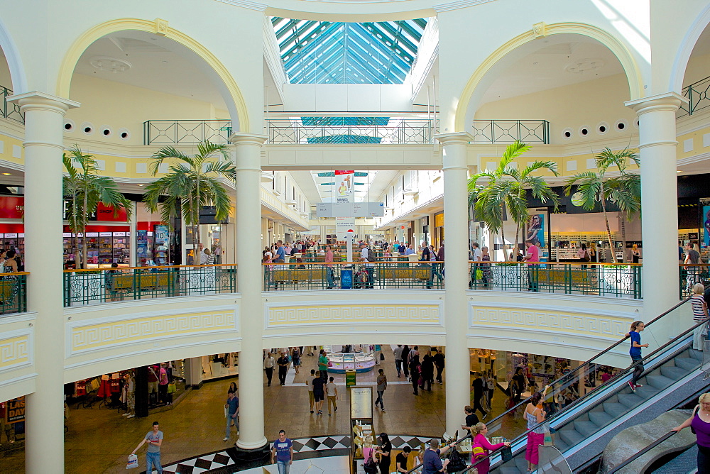 Interior of Meadowhall Shopping Centre, Sheffield, South Yorkshire, Yorkshire, England, United Kingdom, Europe