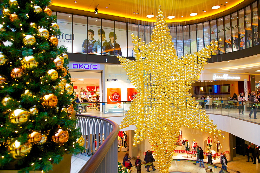 Thier Gallery, Shopping Centre at Christmas, Dortmund, North Rhine-Westphalia, Germany, Europe