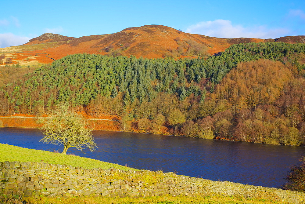 Ladybower Reservoir, Derwent Valley, Peak District National Park, Derbyshire, England, United Kingdom, Europe