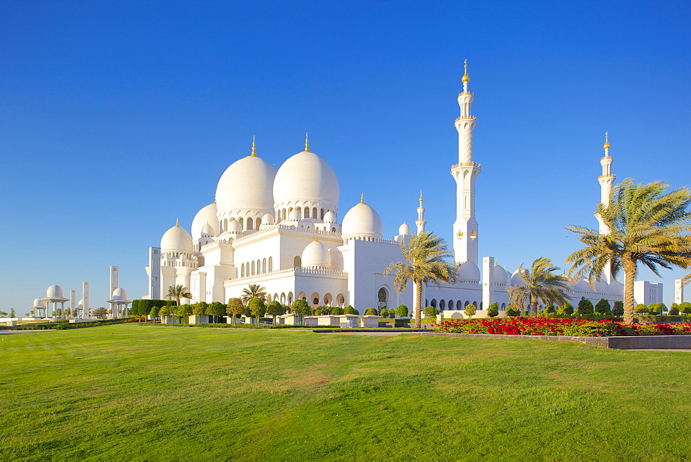 Sheikh Zayed Bin Sultan Al Nahyan Mosque, Abu Dhabi, United Arab Emirates, Middle East 