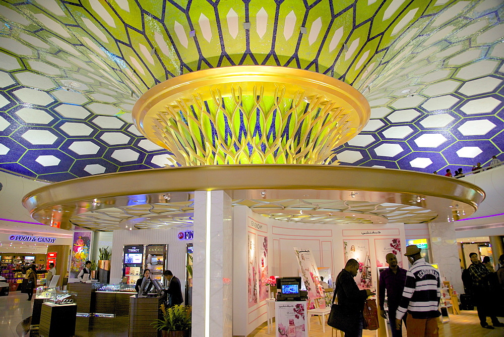 Departure Lounge, International Airport, Abu Dhabi, United Arab Emirates, Middle East