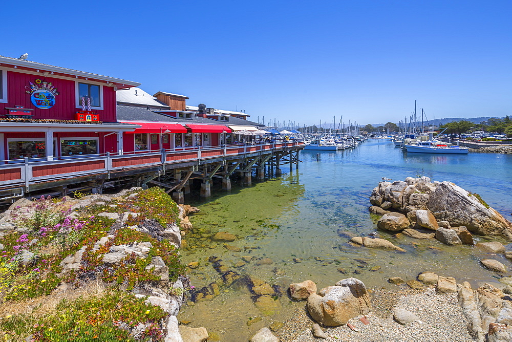 Fisherman's Wharf, Monterey Bay, Peninsula, Monterey, Pacific Ocean, California, United States of America, North America