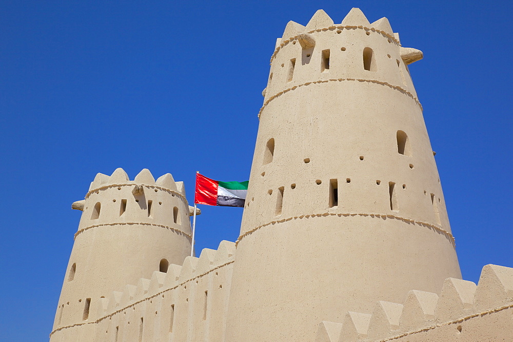 Al Jahili Fort, Al Jahili Park, Al Ain, Abu Dhabi, United Arab Emirates, Middle East 