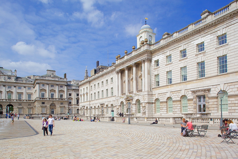 Somerset House Courtyard, London, England, United Kingdom, Europe