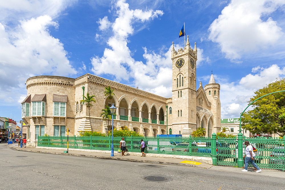 View of Parliament Building, Bridgetown, Barbados, West Indies, Caribbean, Central America