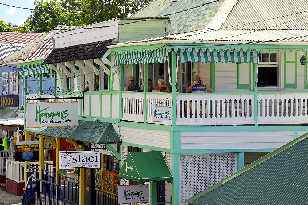 Hemingway's Caribbean Cafe, Heritage Quay, St. Johns, Antigua, Leeward Islands, West Indies, Caribbean, Central America