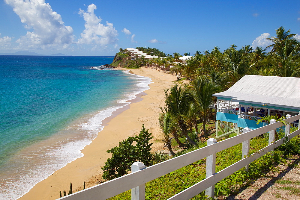 Grace Bay and Beach, St. Mary, Antigua, Leeward Islands, West Indies, Caribbean, Central America