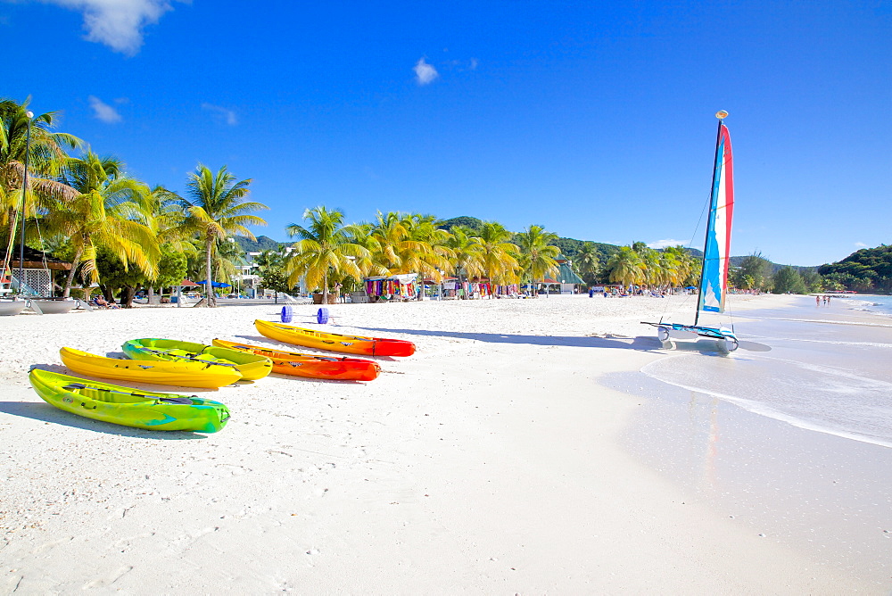 Beach, Jolly Harbour, St. Mary, Antigua, Leeward Islands, West Indies, Caribbean, Central America