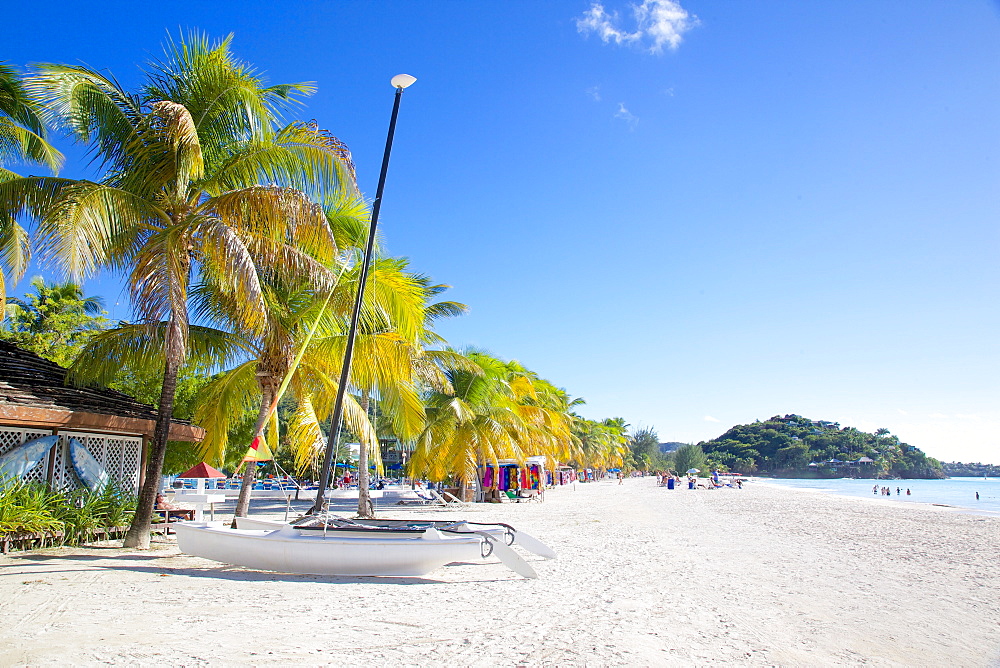 Beach, Jolly Harbour, St. Mary, Antigua, Leeward Islands, West Indies, Caribbean, Central America