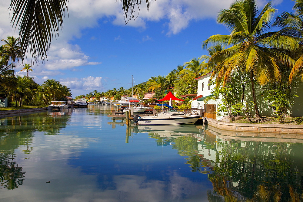 Marina, Jolly Harbour, St. Mary, Antigua, Leeward Islands, West Indies, Caribbean, Central America