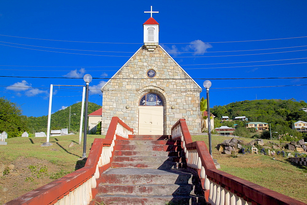 Our Lady of the Valley Anglican Church, Bolans, St. Mary, Antigua, Leeward Islands, West Indies, Caribbean, Central America