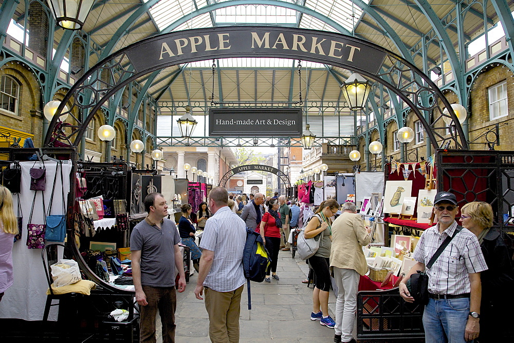 Apple Market, Covent Garden, London, England, United Kingdom, Europe