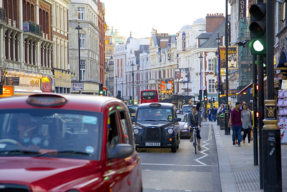 Shaftesbury Avenue, London, England, United Kingdom, Europe