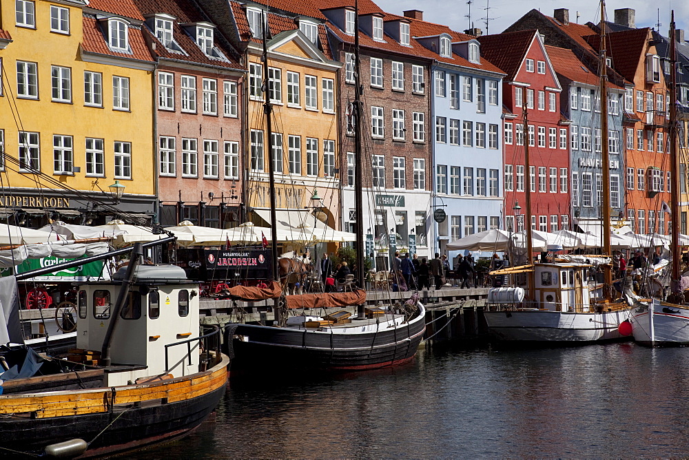 Nyhavn, Copenhagen, Denmark, Scandinavia, Europe