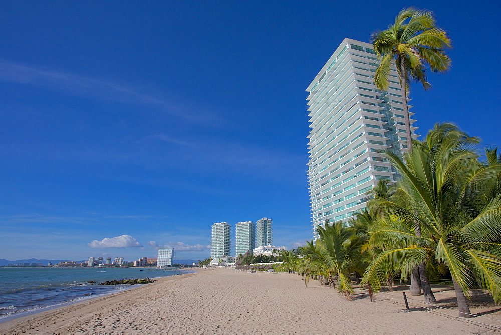 Beach scene, Puerto Vallarta, Jalisco, Mexico, North America