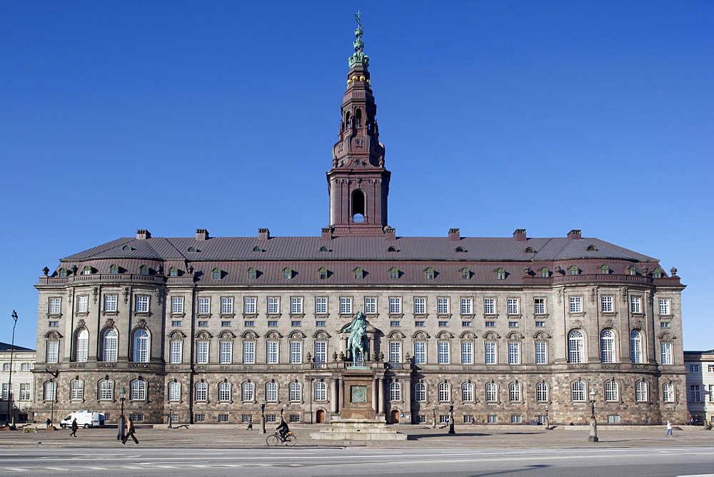 Christiansborg Palace, Copenhagen, Denmark, Scandinavia, Europe