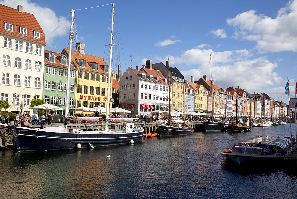 Nyhavn, Copenhagen, Denmark, Scandinavia, Europe