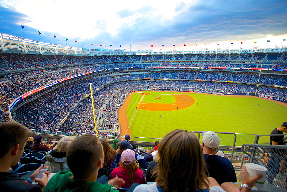 Baseball in the Yankee Stadium, The Bronx, New York, United States of America, North America