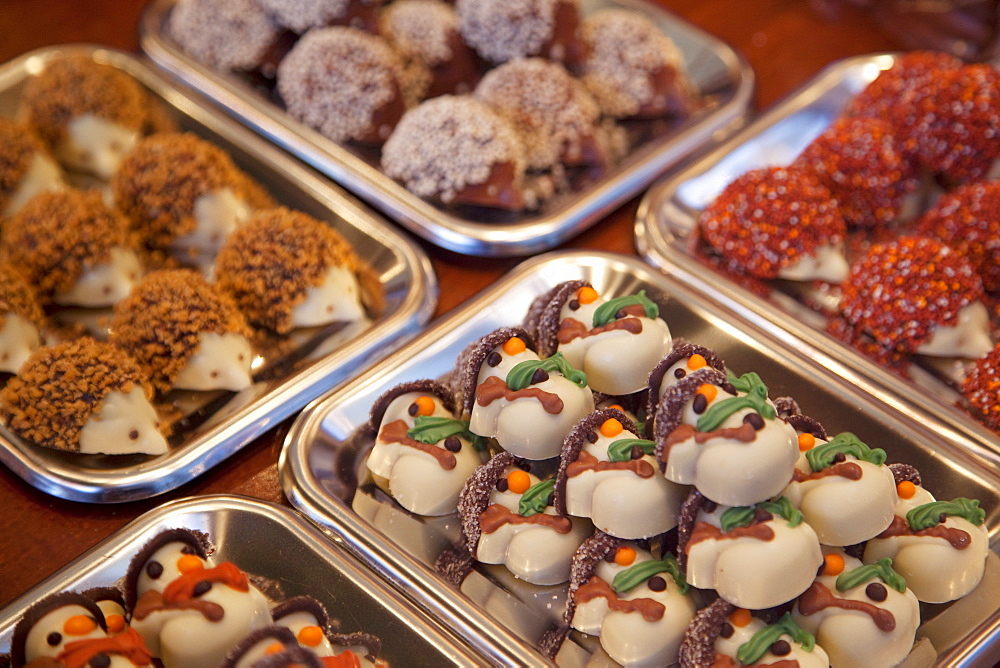 Stall at Christmas Market, Birmingham City Centre, West Midlands, England, United Kingdom, Europe