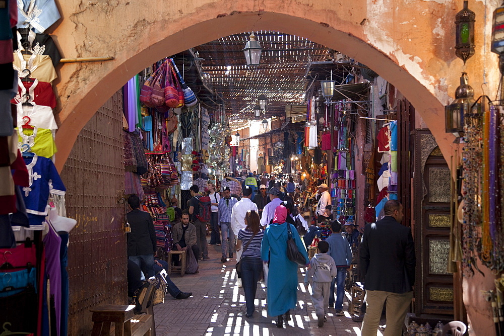 Souk, Marrakesh, Morocco, North Africa, Africa