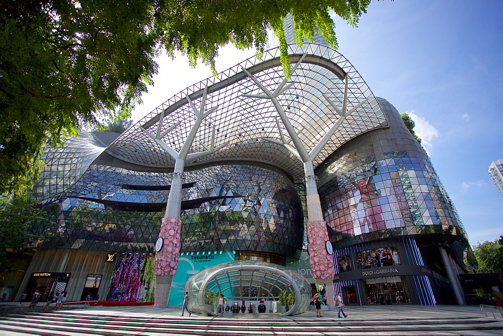 ION Orchard Shopping Mall on Orchard Road, Singapore, Southeast Asia