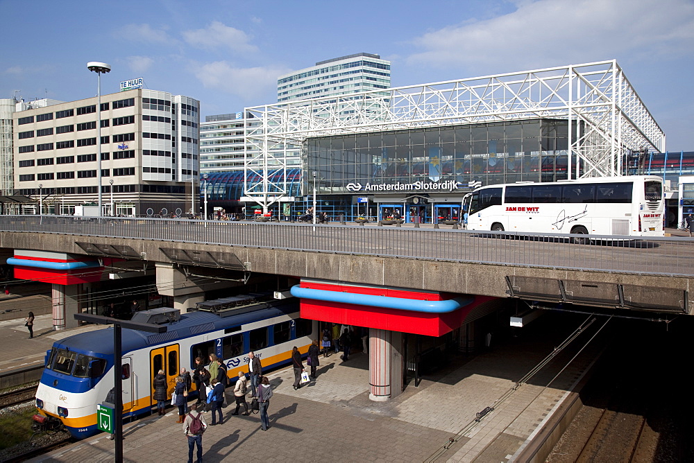 Amsterdam Sloterdijk Station, Amsterdam, Holland, Europe