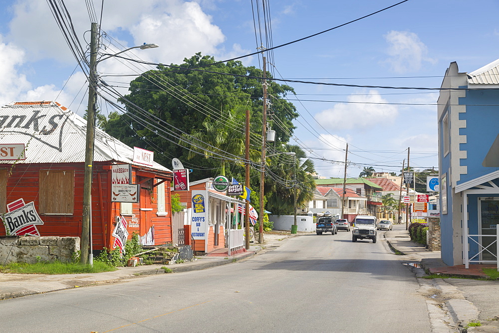 Bay Street, Bridgetown, St. Michael, Barbados, West Indies, Caribbean, Central America