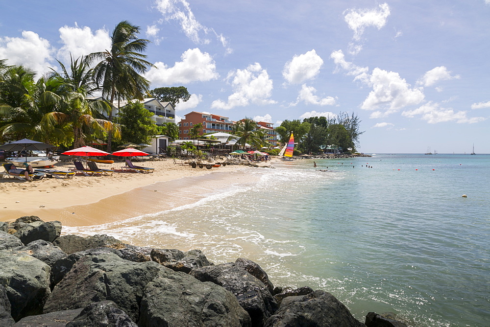 Beach, Holetown, St. James, Barbados, West Indies, Caribbean, Central America