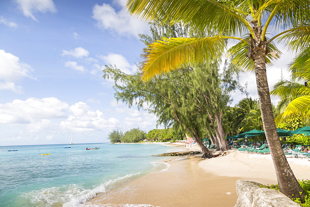 Beach, Holetown, St. James, Barbados, West Indies, Caribbean, Central America