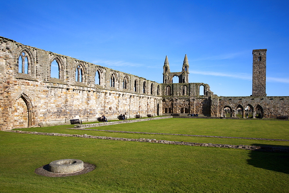 St Andrews Cathedral, St Andrews, Fife, Scotland