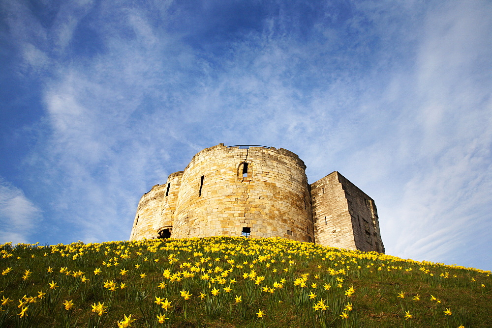 Cliffords Tower, York, Yorkshire, England