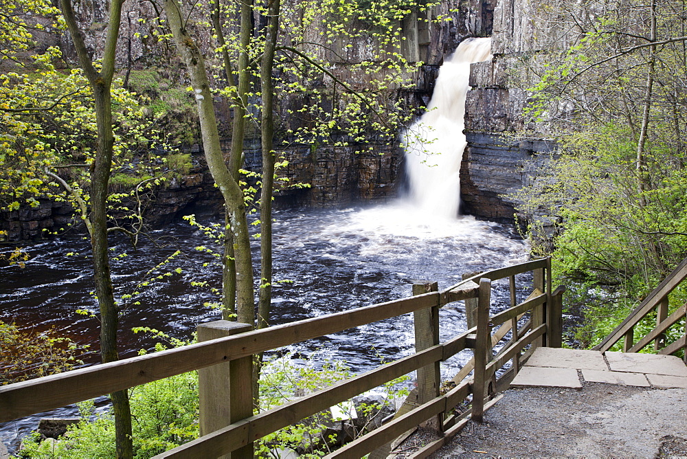 High Force in Upper Teesdale, County Durham, England