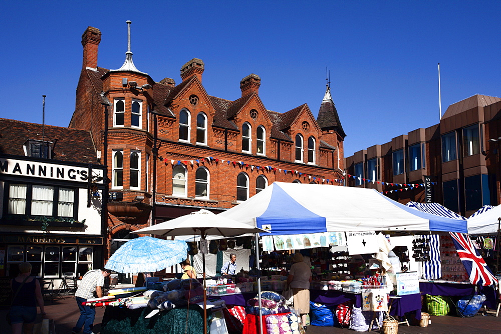 Market Place, Ipswich, Suffolk, England, United Kingdom, Europe