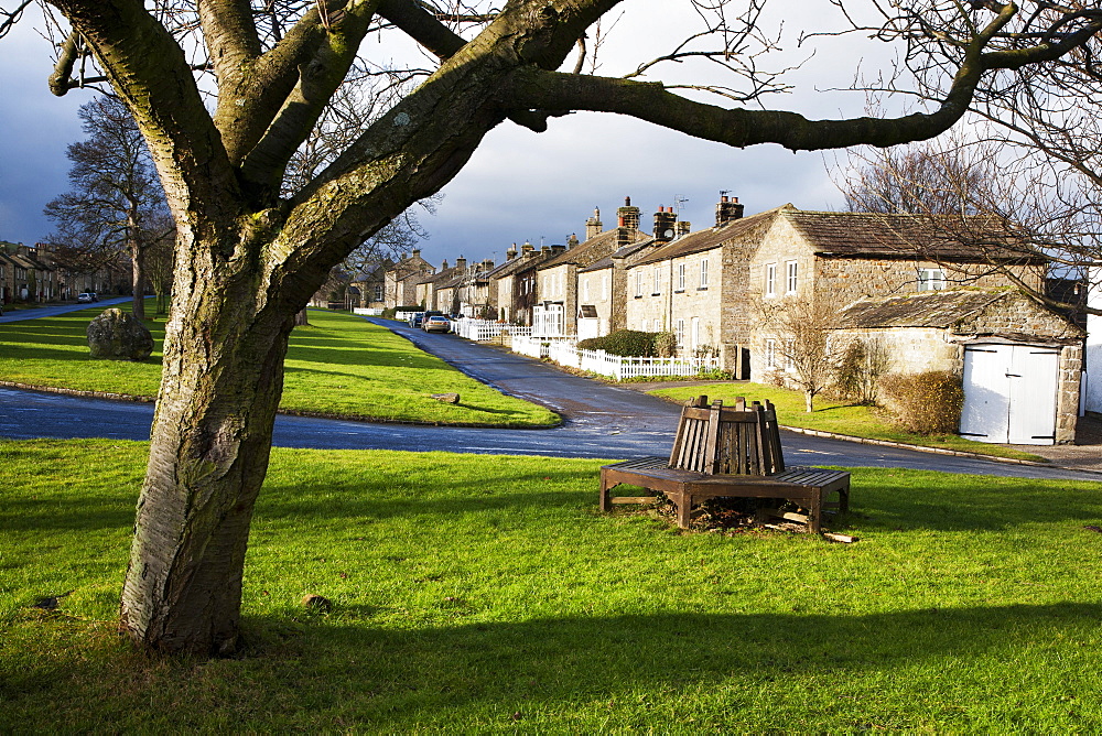 The Village Green at East Witton, North Yorkshire, Yorkshire, England, United Kingdom, Europe