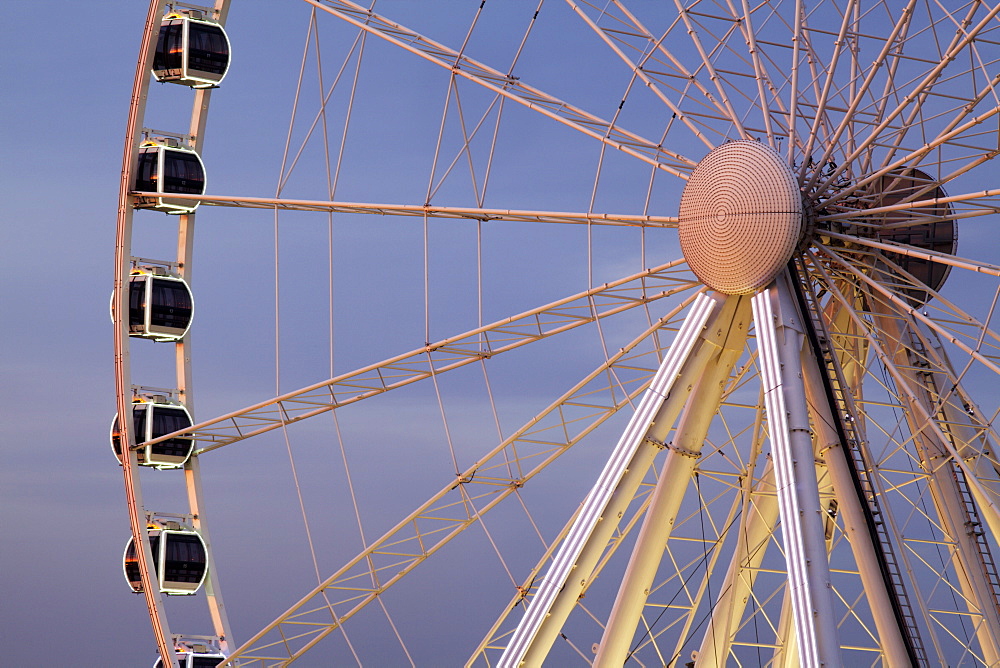 The Wheel of York at dusk, York, Yorkshire, England, United Kingdom, Europe