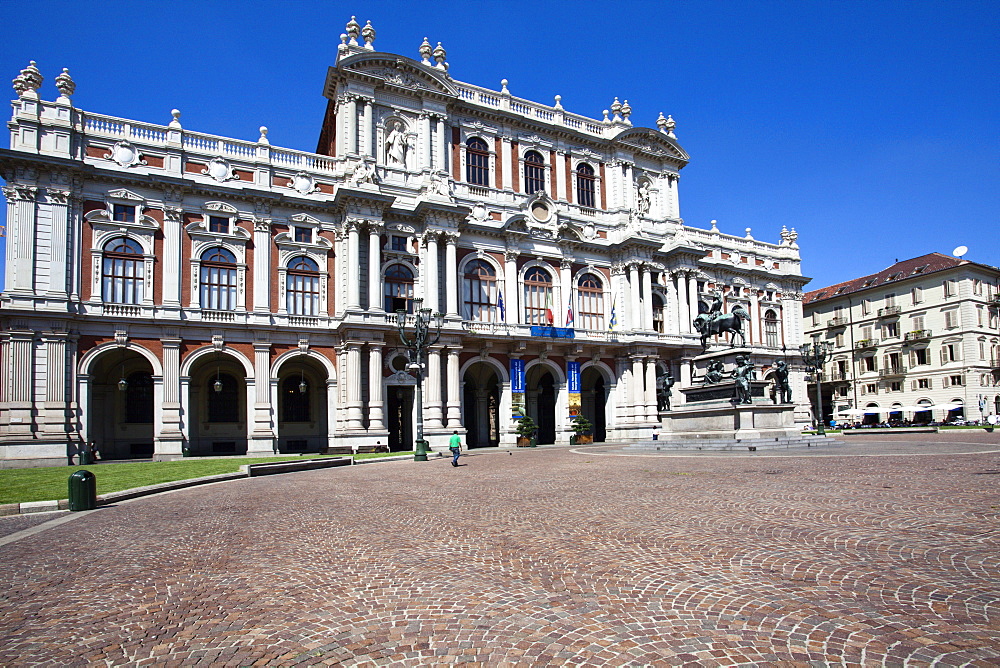 National Museum of the Italian Risorgimento in Palazzo Carignano, Turin, Piedmont, Italy, Europe