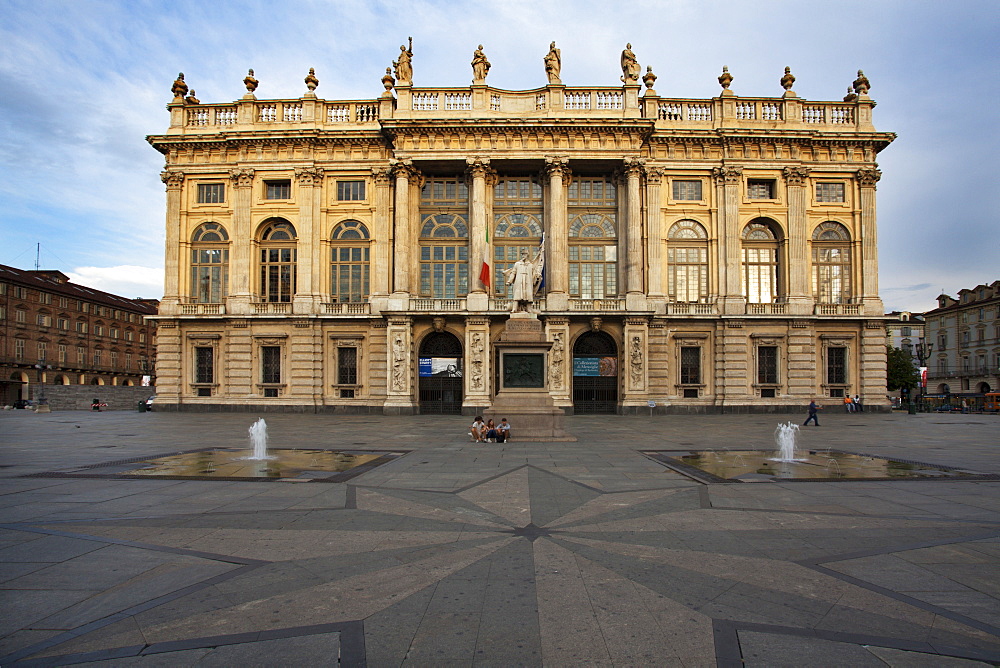 Museum of Ancient Art at Palazzo Madama in Piazza Castello, Turin, Piedmont, Italy, Europe