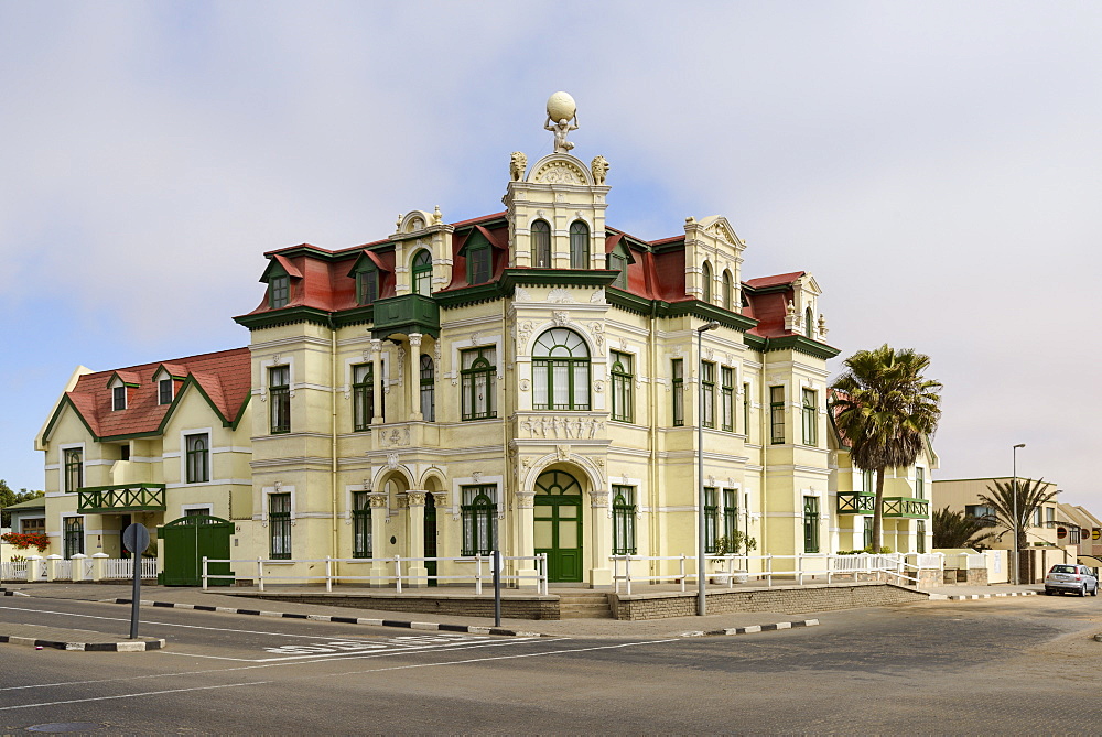 A good example of the German colonial architecture of Swakopmund, Namibia, Africa