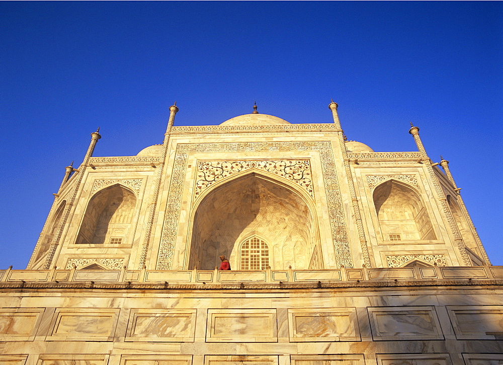 The Taj Mahal, UNESCO World Heritage Site, Agra, Uttar Pradesh, India, Asia