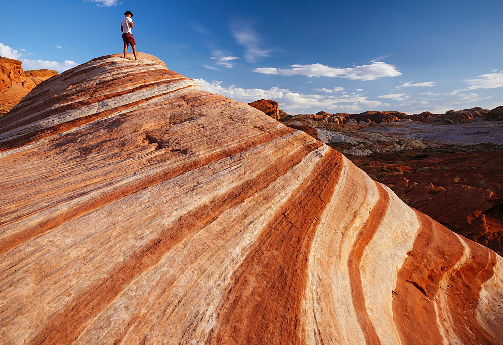 The Fire Wave, Valley of Fire State Park, Nevada, United States of America, North America