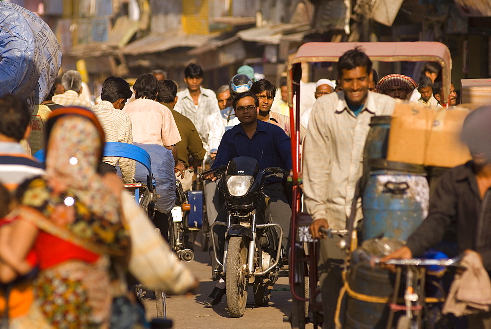 Street scene, Agra, Uttar Pradesh, India, Asia