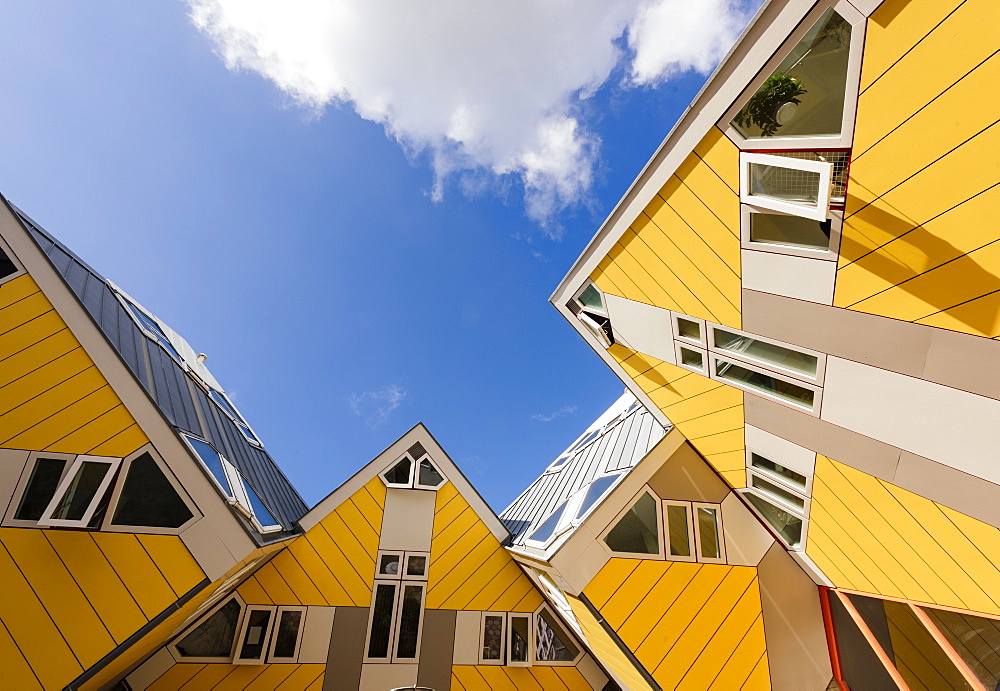 Blaakse Bos, Cube Houses, Oudehaven, Rotterdam, Netherlands, Europe