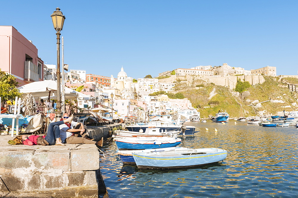 Island of Procida, Bay of Naples, Campania, Italy, Europe