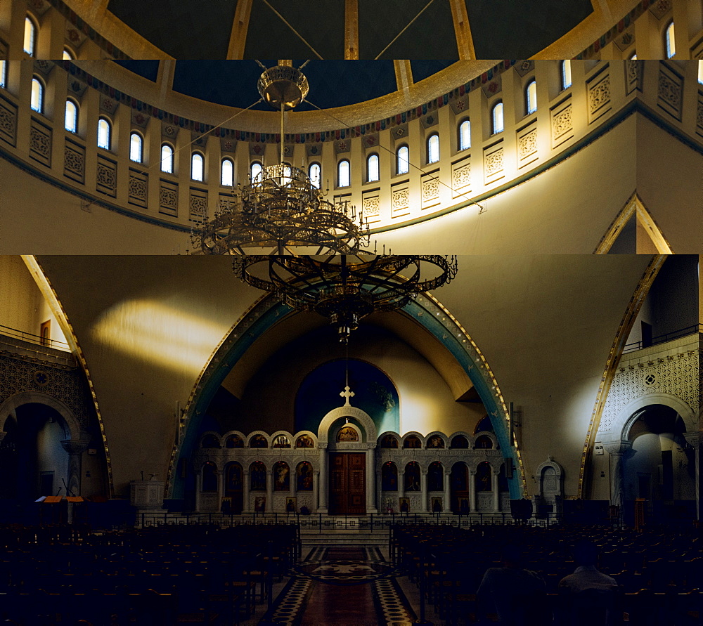 Interior of Resurrection Cathedral, Tirana, Albania, Europe