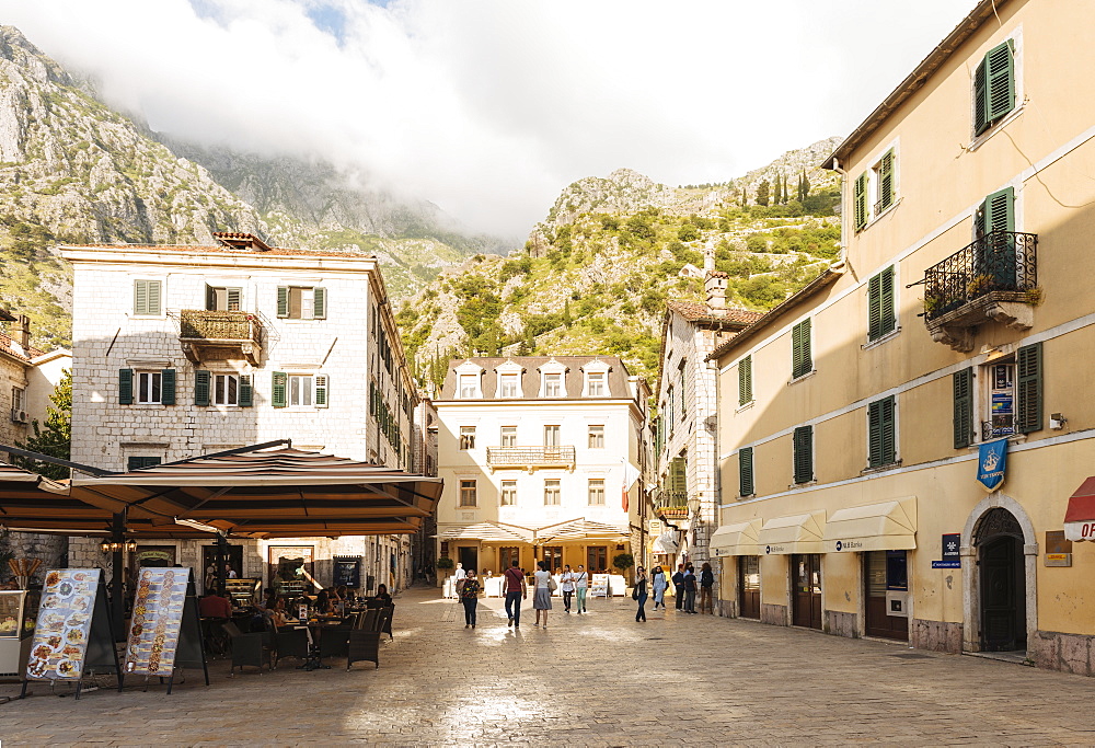 Stari Grad (Old Town) of Kotor, Bay of Kotor, Montenegro, Europe