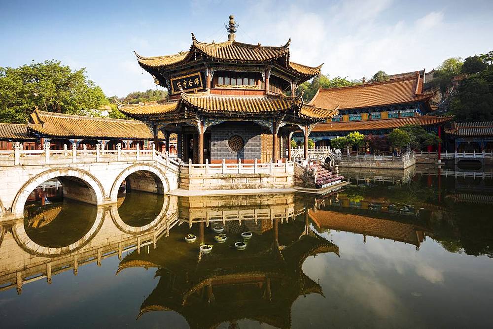 Yuantong Buddhist Temple, Kunming, Yunnan Province, China, Asia