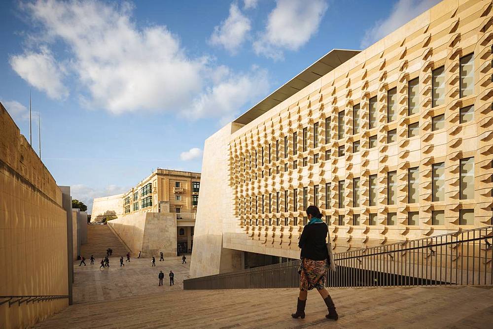 New Parliament Building, Valletta, Malta, Europe