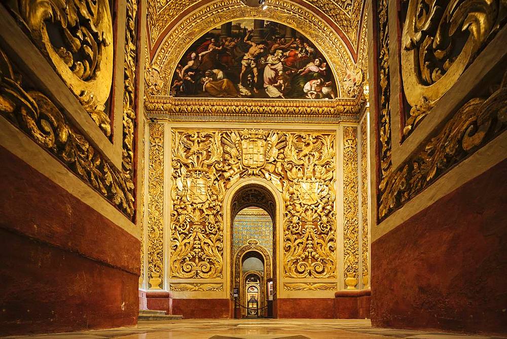 Interior of St. John's Co-Cathedral, Valletta, Malta, Europe