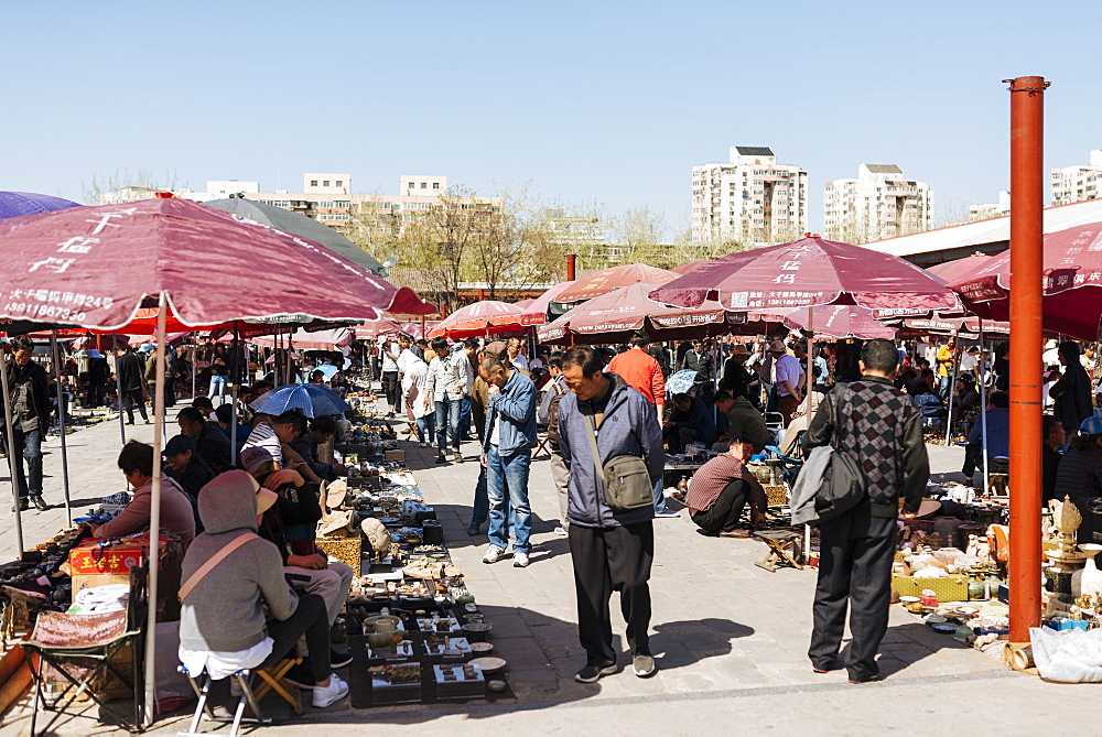 Panjiayuan Flea Market, Beijing, China, Asia